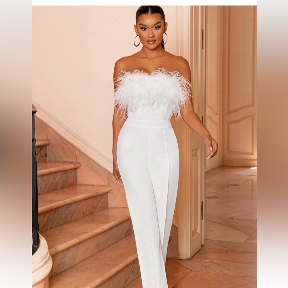 Feather jumpsuit